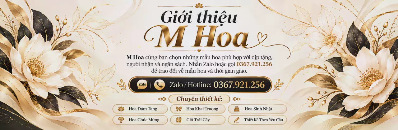 Ảnh bìa Shop hoa tươi Xã Vạn Tường Quảng Ngãi - Chăm chút món quà từ sắc hoa